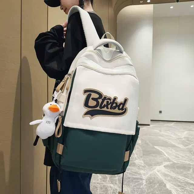 行途 休闲背包书包大容量旅行包 尼龙 双肩包 常规 男女同款情侣款 多色