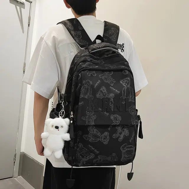 行途男女大容量双肩包多色尼龙