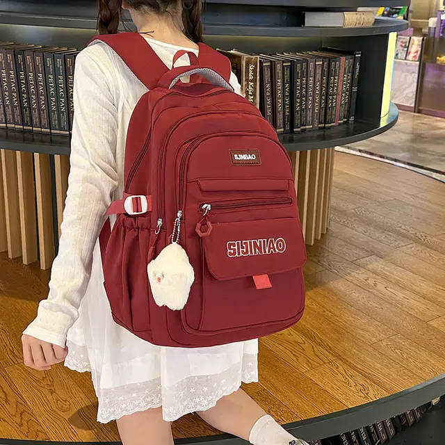 行途 高颜值可爱小众设计大容量 尼龙 双肩包 常规 女款 多色
