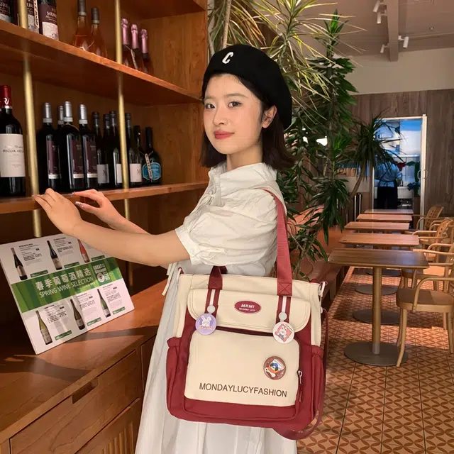 行途托特包高颜值尼龙大容量单肩斜挎包女
