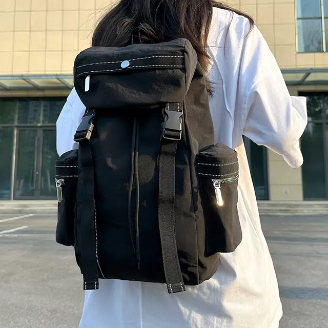 行途 耐用大容量轻便 尼龙 双肩包 男女同款情侣款 多色