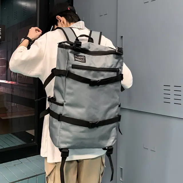 行途 旅行大容量出差轻便外出便捷 牛津布 双肩包 常规 男女同款情侣款 多色