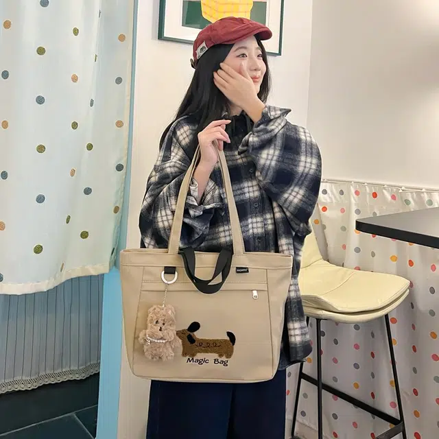 行途 高颜值外出简约小巧立体通勤加厚上班 复合布 托特包手提包 女款 多色