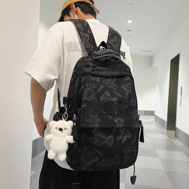 行途男女大容量双肩包多色尼龙