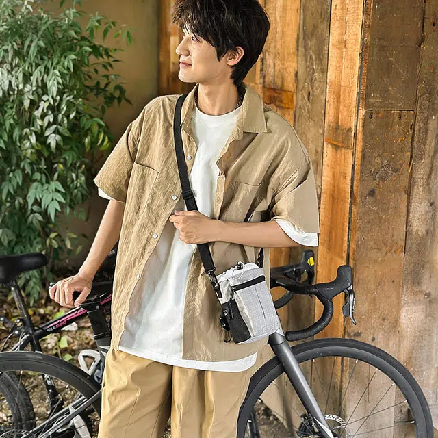 行途 时尚潮流百搭高级 尼龙 单肩斜挎包 常规 男女同款情侣款 多色