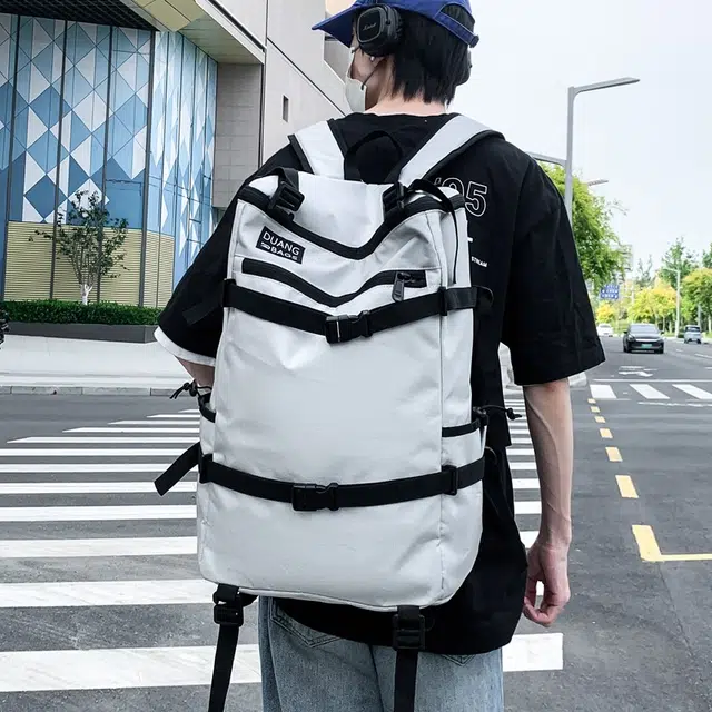 行途 旅行大容量出差轻便外出便捷 牛津布 双肩包 常规 男女同款情侣款 多色
