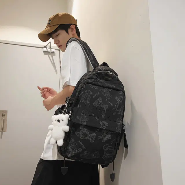 行途男女大容量双肩包多色尼龙