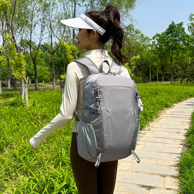 行途 可折叠多用途轻便防泼水 尼龙 双肩包 常规 男女同款情侣款 多色