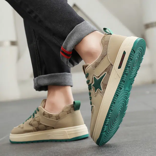 MIIOW Retro Low Sneakers Green