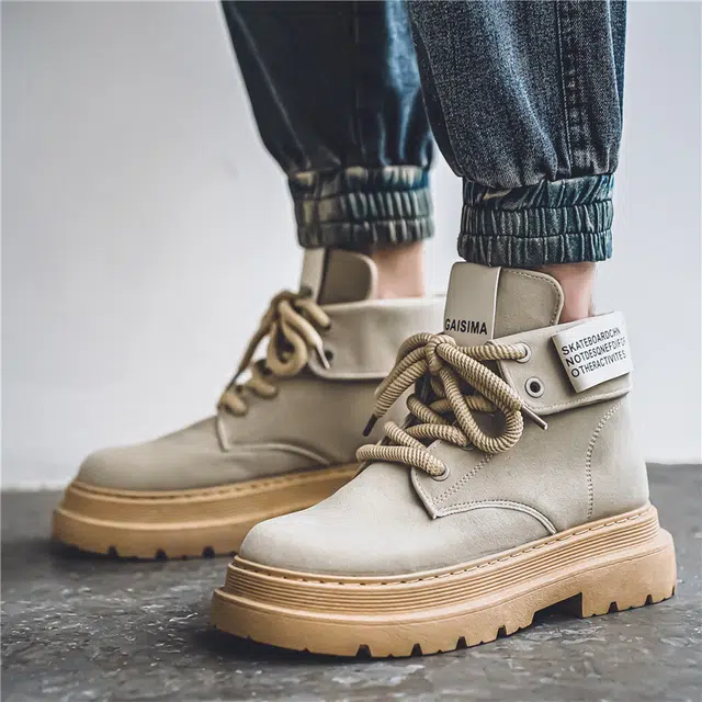 MIIOW Melard Yellow Boots