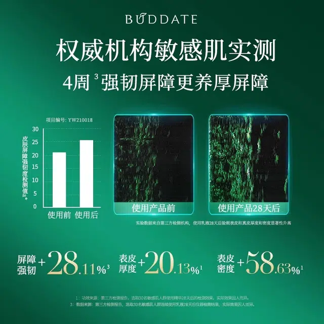 发芽时光 敏感肌改善泛红水霜组合 舒缓保湿修护 修复