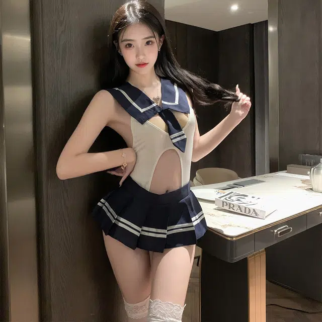 策影  情趣内衣女性感制服诱惑睡衣纯欲小胸显大制服