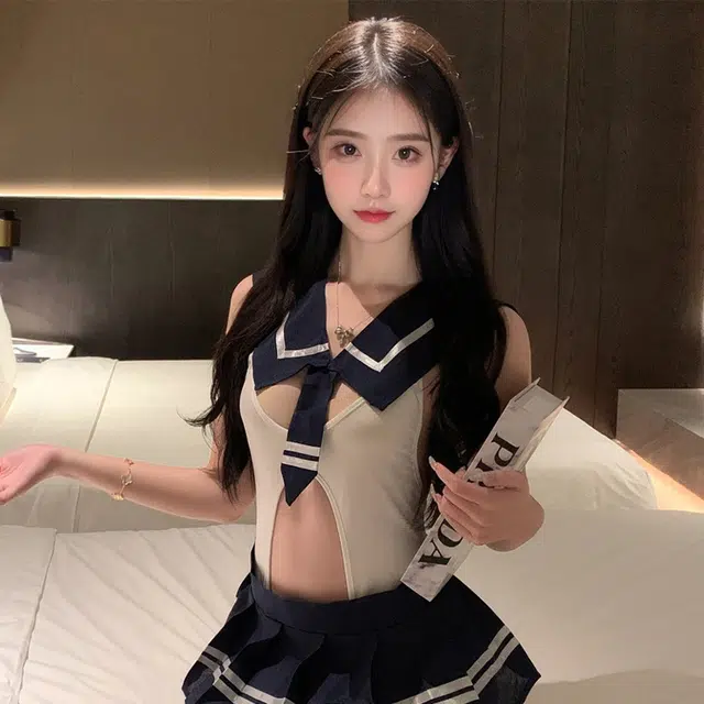 策影  情趣内衣女性感制服诱惑睡衣纯欲小胸显大制服