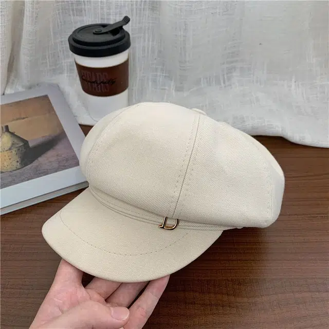 杨同学 文艺复古 涤纶 贝雷帽 女款