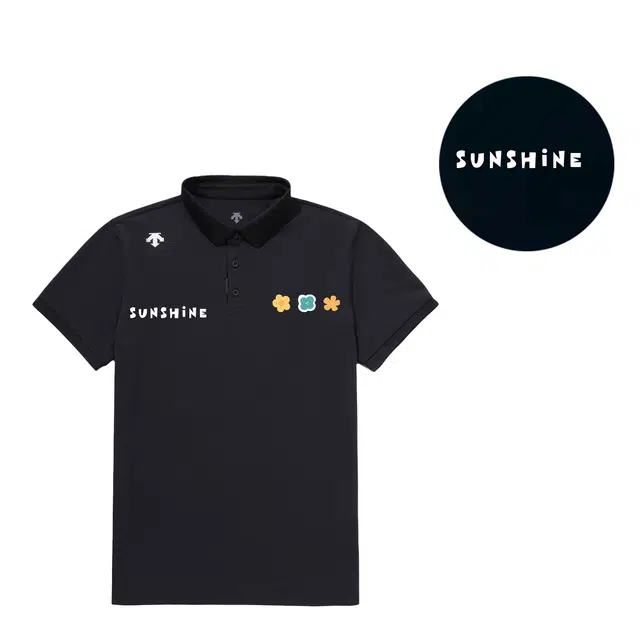 DESCENTE TRAINING logoPolo