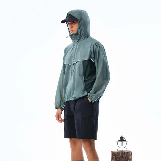 探路者 户外亲肤透气防晒服 男女同款