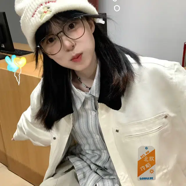 北欧攻略 美式休闲复古宽松小众翻领高质量夹克 男女同款