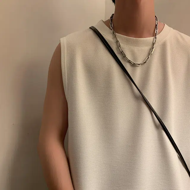美式潮流宽松无袖舒适百搭多风格单品时尚简约背心 男女同款