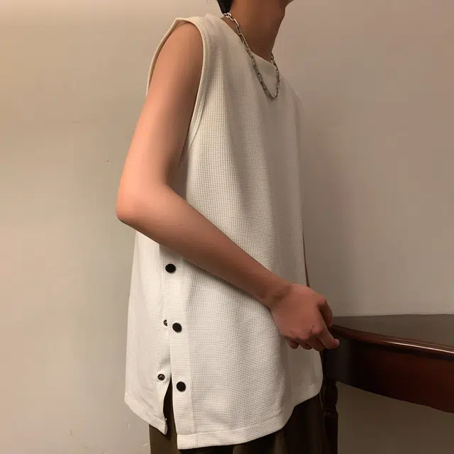 美式潮流宽松无袖舒适百搭多风格单品时尚简约背心 男女同款