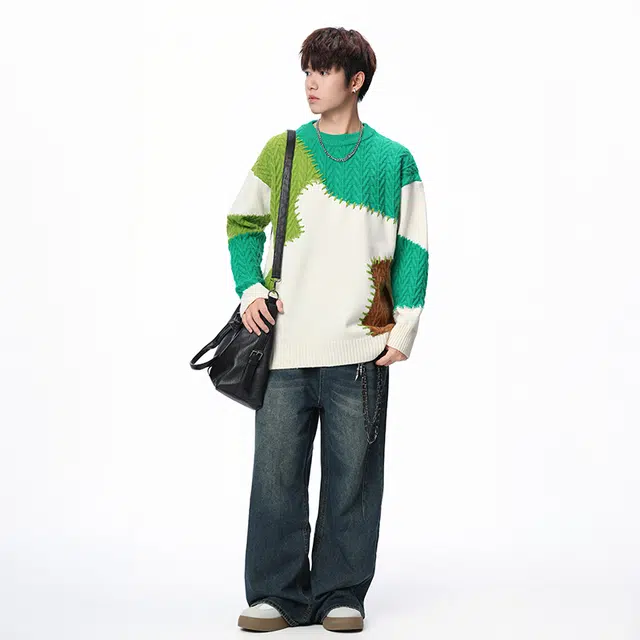 WilliamPOLO Crewneck Knit Sweater