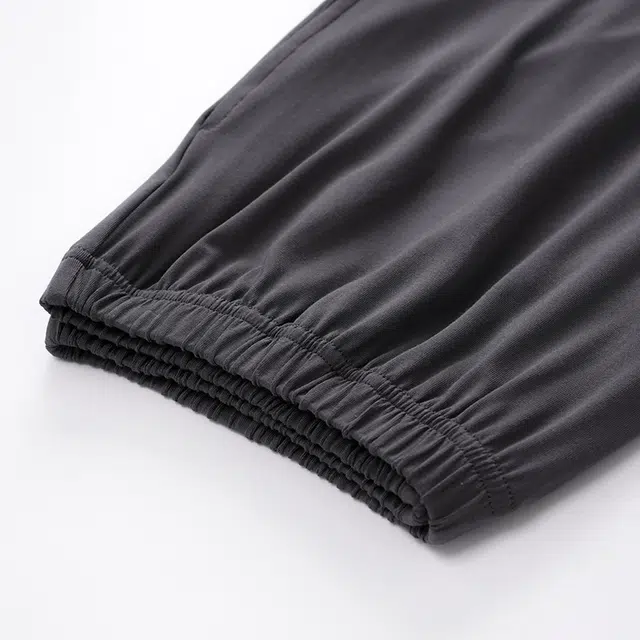 俏韵 莫尔代短袖三件套舒适透气家居服睡衣套装 男款