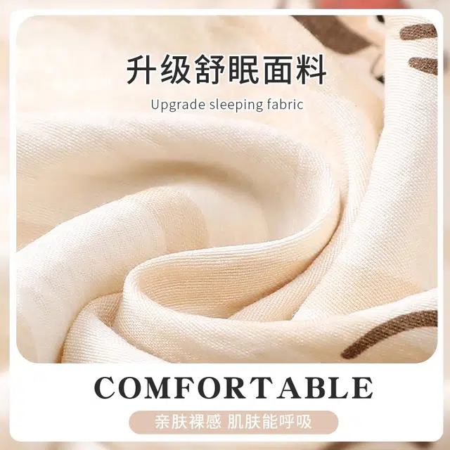 俏韵 翻领卡通舒适短袖可爱家居服可外穿夏季睡衣套装 男女同款