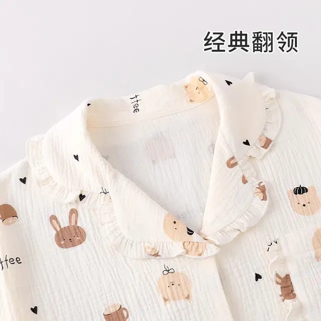 俏韵 卡通可爱短袖短裤薄款家居服夏季睡衣套装 女款