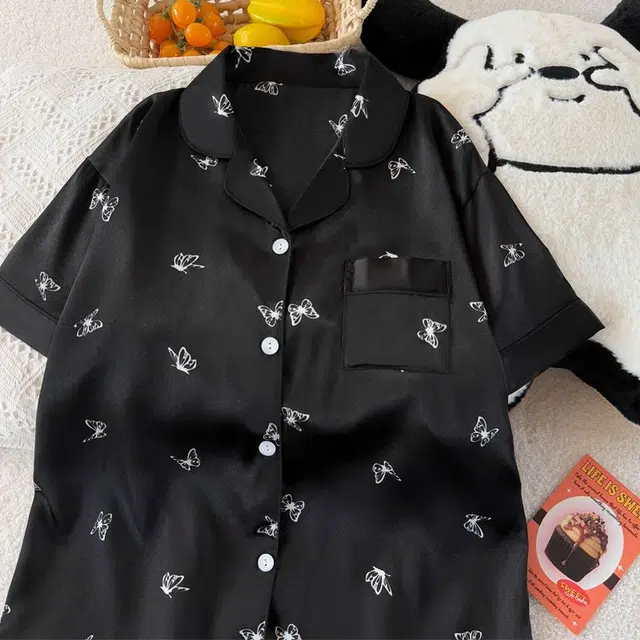 俏韵 翻领夏季天冰丝短袖简约甜美舒适薄款家居服可外穿睡衣套装 女款