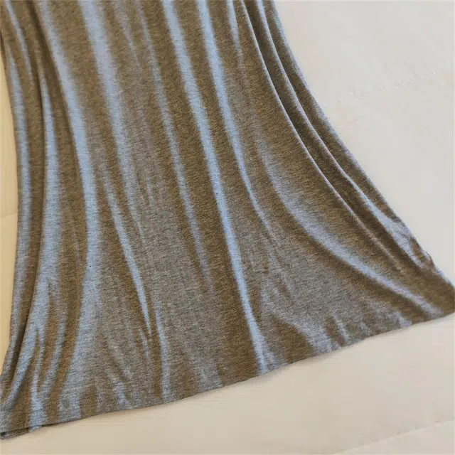 俏韵 圆领夏季天莫代尔甜美短袖简约纯色舒适高级感薄款家居服可外穿睡裙 女款