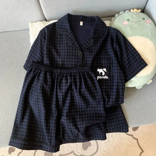 俏韵 翻领卡通夏季款云朵棉甜美可爱短袖短裤薄款家居服可外穿睡衣套装 女款