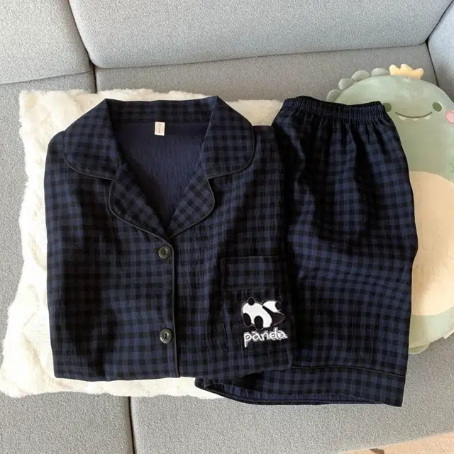 俏韵 翻领卡通夏季款云朵棉甜美可爱短袖短裤薄款家居服可外穿睡衣套装 女款