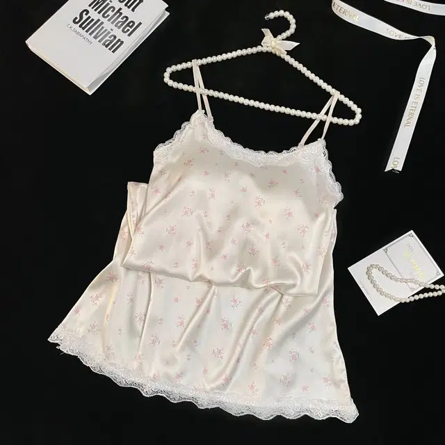 俏韵 圆领夏季吊带冰雪丝纯欲带胸垫甜美可爱薄款家居服可外穿睡裙 女款