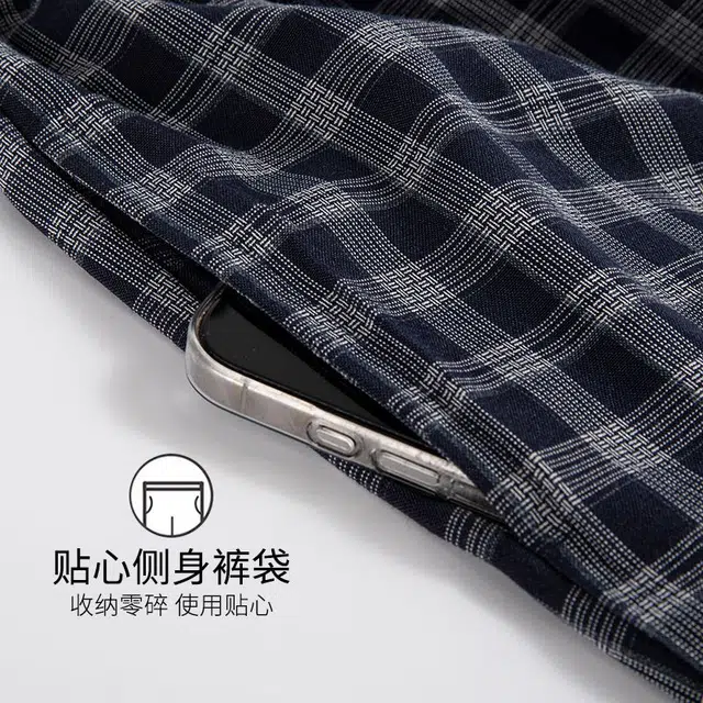 俏韵 圆领夏季带胸垫短袖三件套甜美薄款舒适家居服可外穿睡衣套装 女款