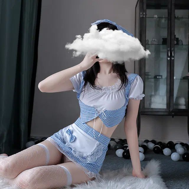 舒汐  性感甜美可爱厨娘诱惑情趣内衣