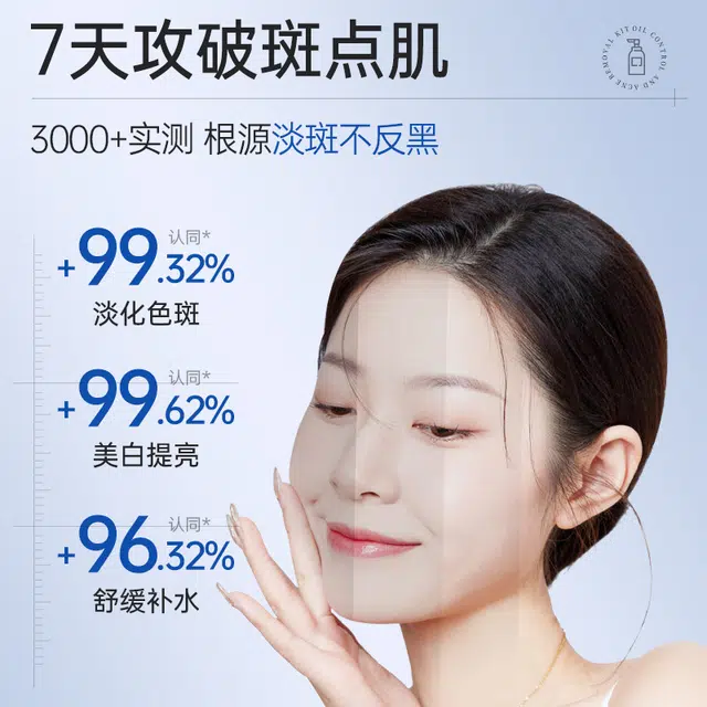 透真 熬夜急救护肤套装 提亮淡斑