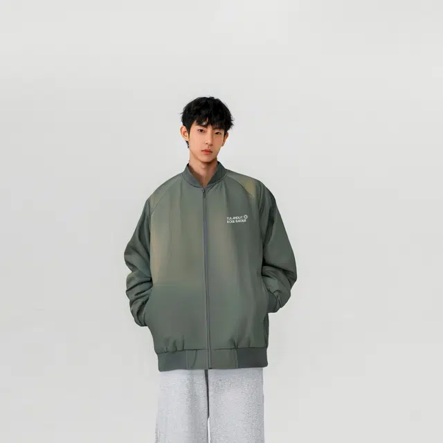 图兰朵 夏季薄款美式复古棒球服高街宽松落肩飞行员男生外套工装拉链休闲运动外套百搭通勤山系户外舒适痞帅柔软亲肤通勤夹克 男女同款