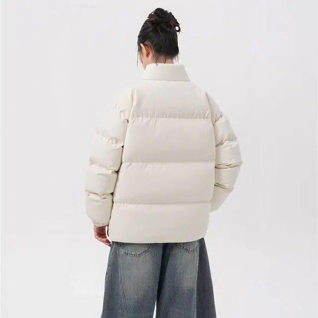 图兰朵 美式高街字母印花棉袄外套潮流百搭休闲宽松舒适保暖棉服 男女同款