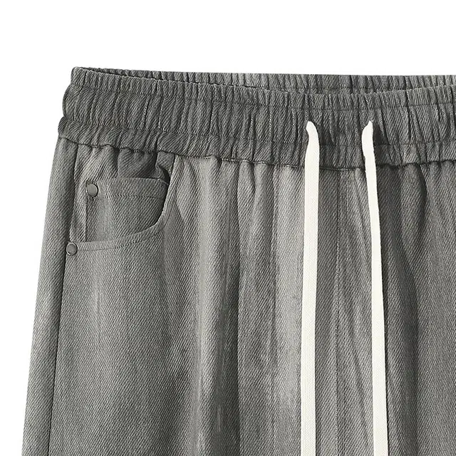 图兰朵 美式直筒休闲街头宽松长裤百搭时尚舒适牛仔裤 男女同款