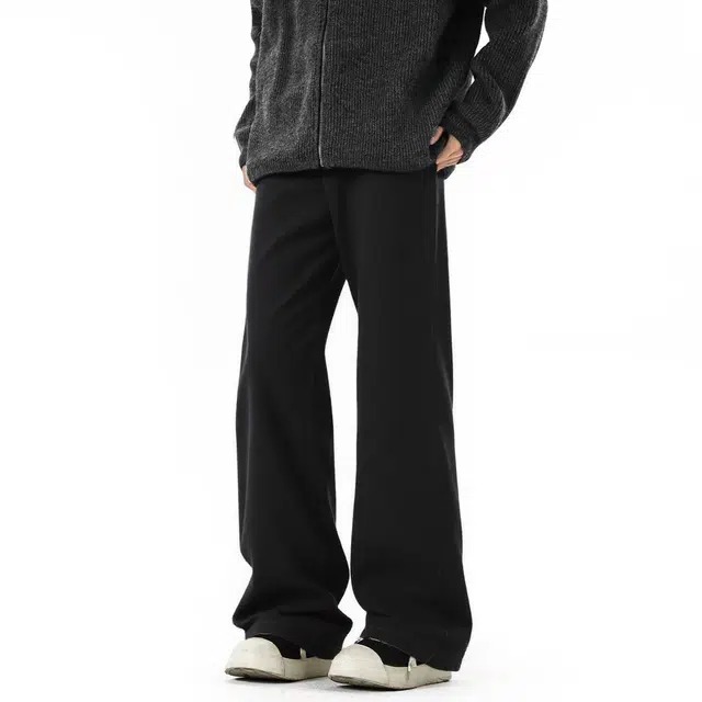 图兰朵 美式街头百搭宽松舒适时尚直筒长裤休闲牛仔裤 男女同款