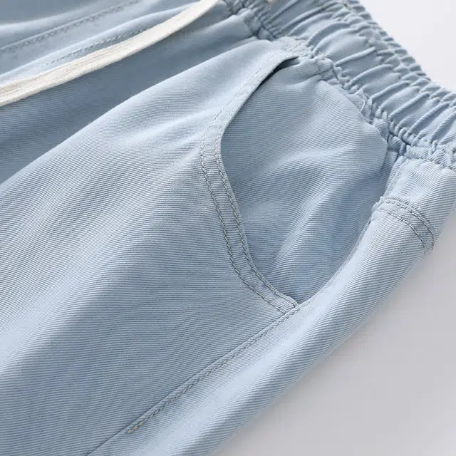 图兰朵 美式宽松直筒时尚休闲百搭长裤牛仔裤 男女同款