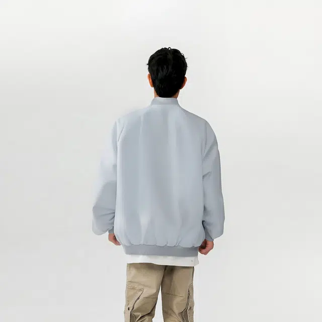 图兰朵 夏季薄款美式复古棒球服高街宽松落肩飞行员男生外套工装拉链休闲运动外套百搭通勤山系户外舒适痞帅柔软亲肤通勤夹克 男女同款