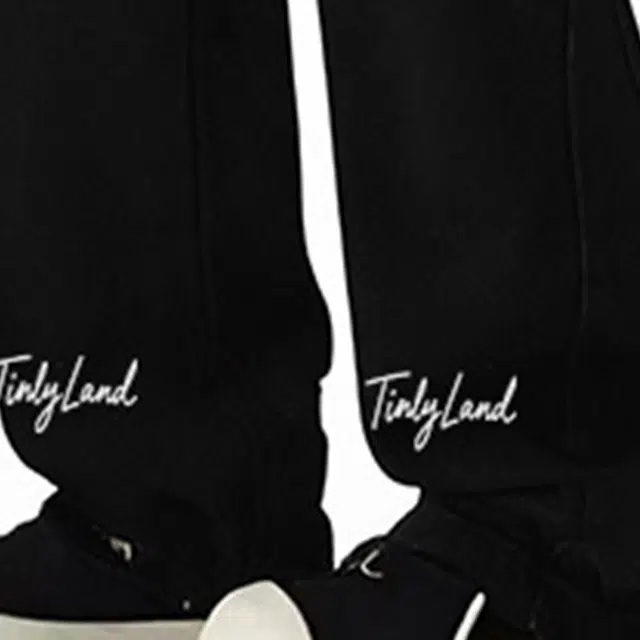 图兰朵 美式百搭宽松时尚直筒休闲长裤牛仔裤 男女同款