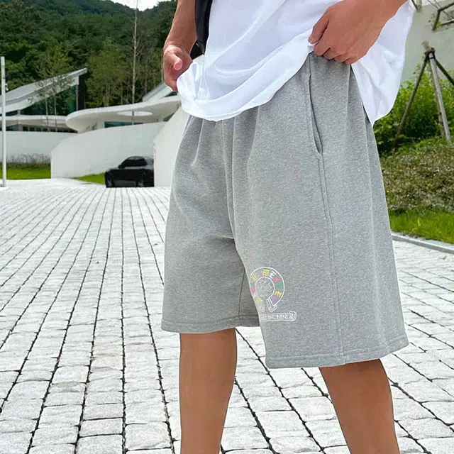 乱步 美式嘻哈高街宽松百搭运动学生五分休闲短裤 男款
