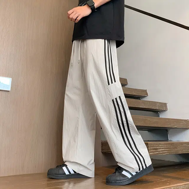 帝狼牛 通勤潮流设计感时尚个性舒适休闲裤 男款