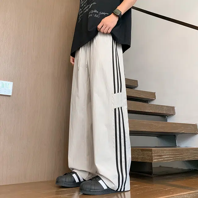 帝狼牛 通勤潮流设计感时尚个性舒适休闲裤 男款