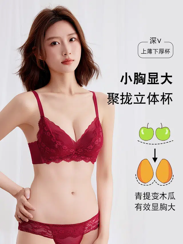 新世家族 无束缚舒适透气简约聚拢薄款文胸 女款