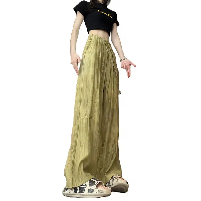 新世家族 时尚舒适纯色百搭休闲裤 女款