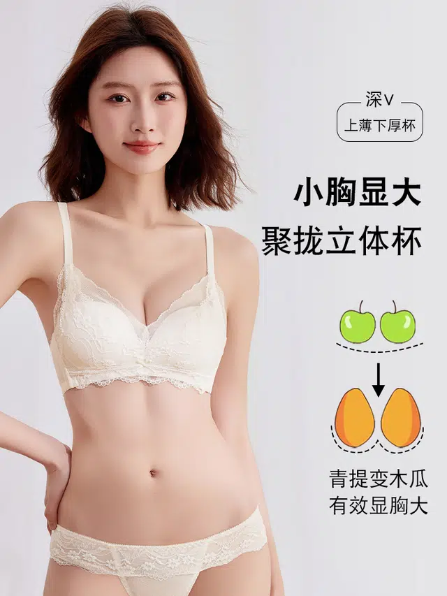 新世家族 无束缚舒适透气简约聚拢薄款文胸 女款