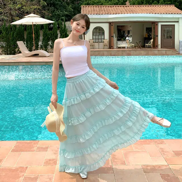 新世家族 内搭美背带胸垫一体遮副乳无袖吊带 女款