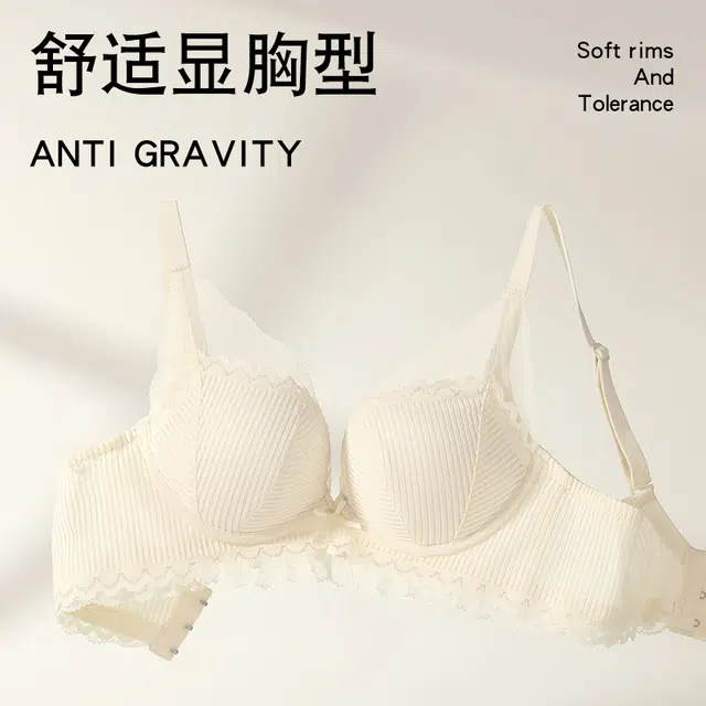 新世家族 丝滑收副乳优雅时尚舒适立体透气文胸 女款